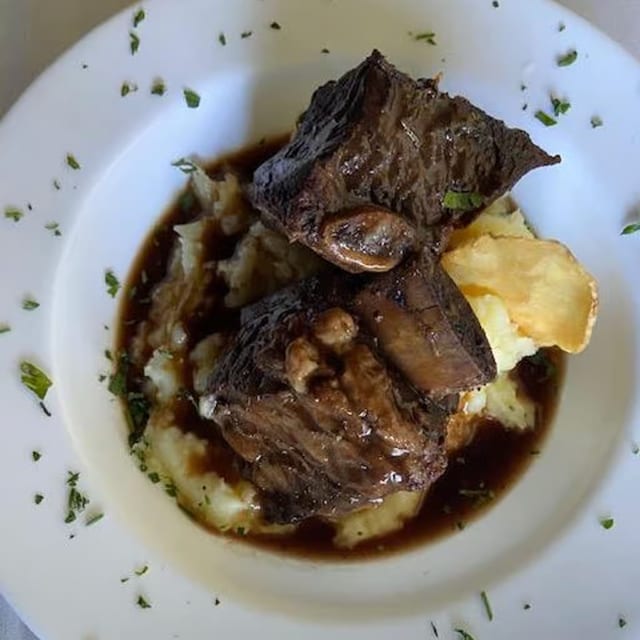 Braised Beef Short Ribs.