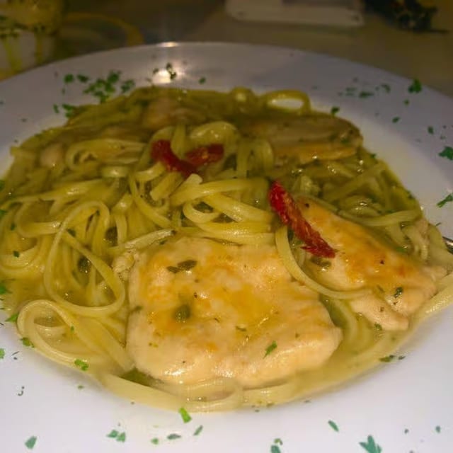 Petite Chicken Scaloppini.