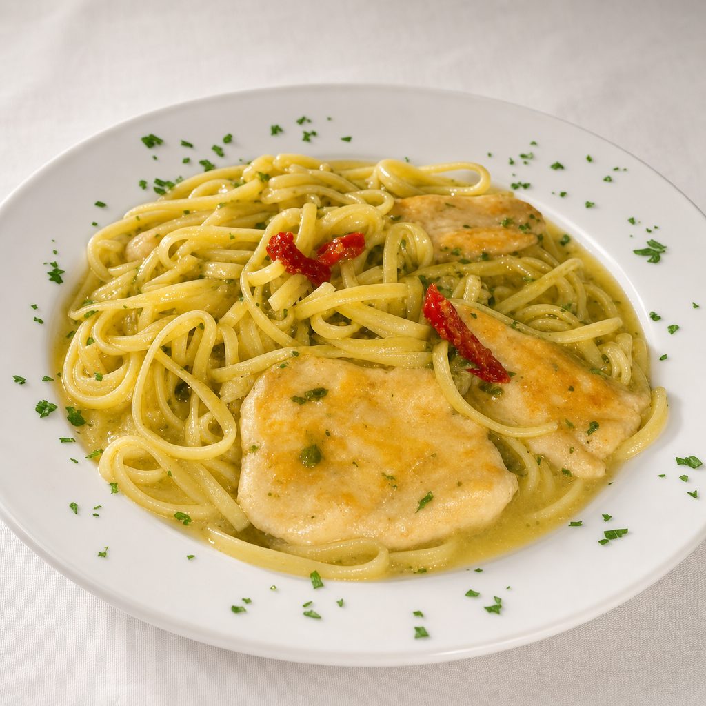 Petite Chicken Scaloppini.