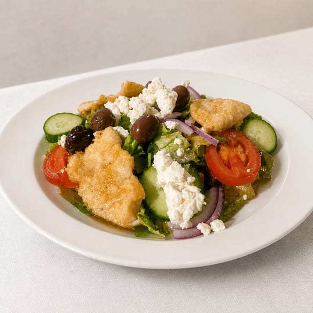 Traditional Greek Salad.