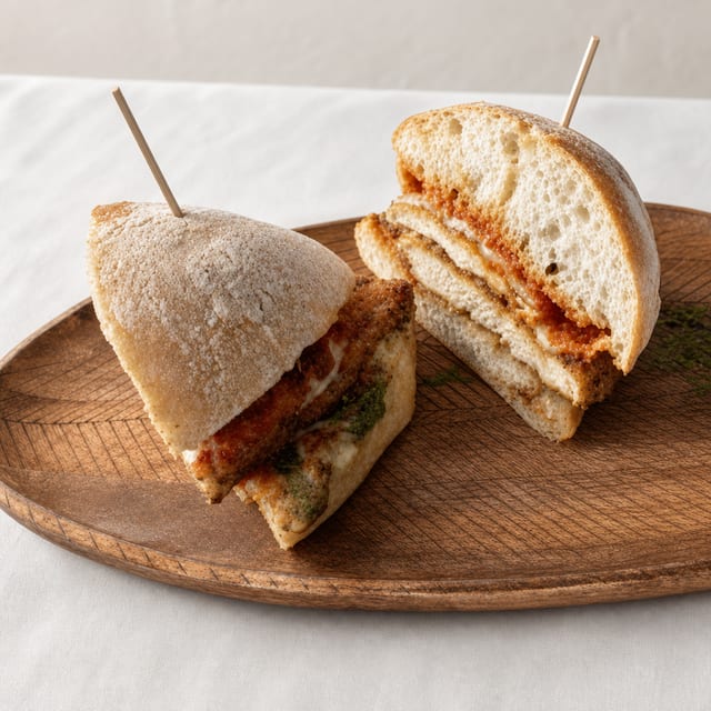 Chicken Parmigiana Sandwich.