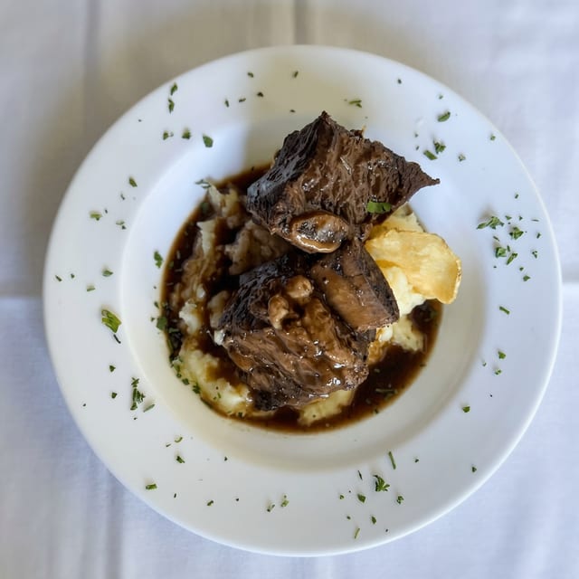 Braised Beef Short Ribs.