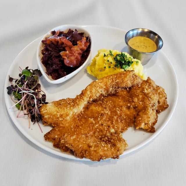 Chicken Schnitzel.